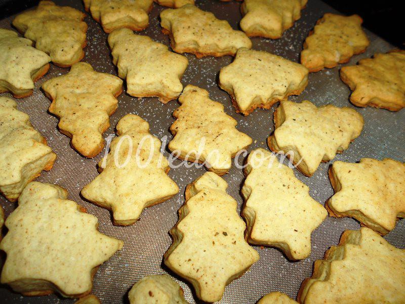 Новогоднее соленое печенье "Для старшеньких": пошаговое фото - Шаг №7