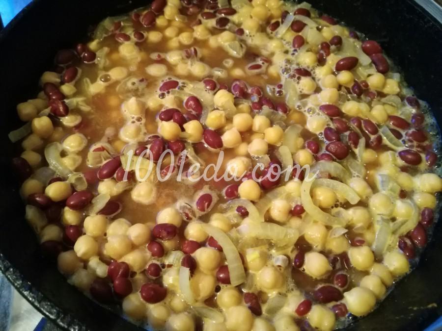 Карри с нутом и фасолью Карри с нутом и фасолью