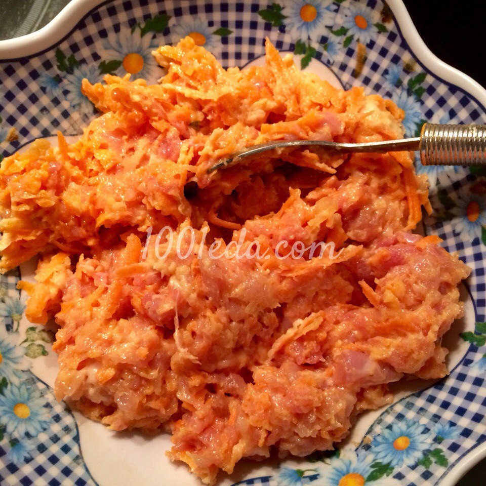 Нутовая запеканка с курицей и морковью: рецепт с пошаговым фото