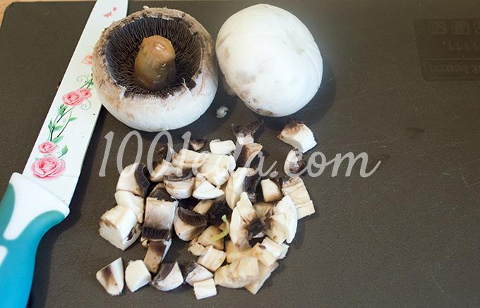 Оладьи кабачковые с грибами и зеленым луком: рецепт с пошаговым фото - Шаг №5