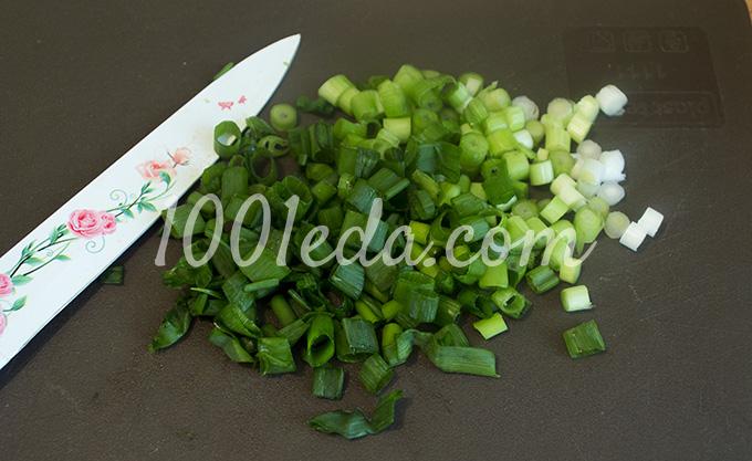 Оладьи кабачковые с грибами и зеленым луком: рецепт с пошаговым фото - Шаг №7
