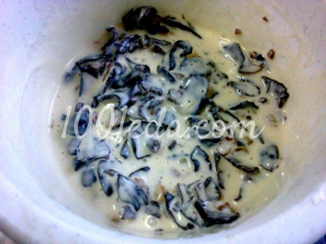 Оладьи с грибами: рецепт с пошаговым фото - Шаг №11