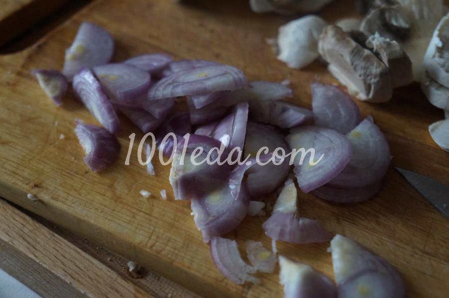 Омлет с грибами и луком: рецепт с пошаговым фото - Шаг №2
