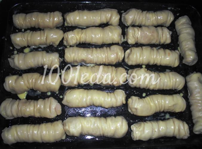 Ореховые трубочки с лимонной цедрой и пряным сиропом: рецепт с пошаговым фото - Шаг №17