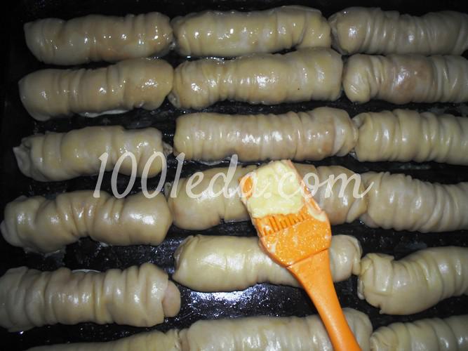Ореховые трубочки с лимонной цедрой и пряным сиропом: рецепт с пошаговым фото - Шаг №18