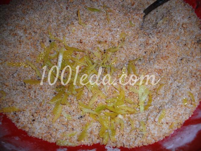 Ореховые трубочки с лимонной цедрой и пряным сиропом: рецепт с пошаговым фото - Шаг №7