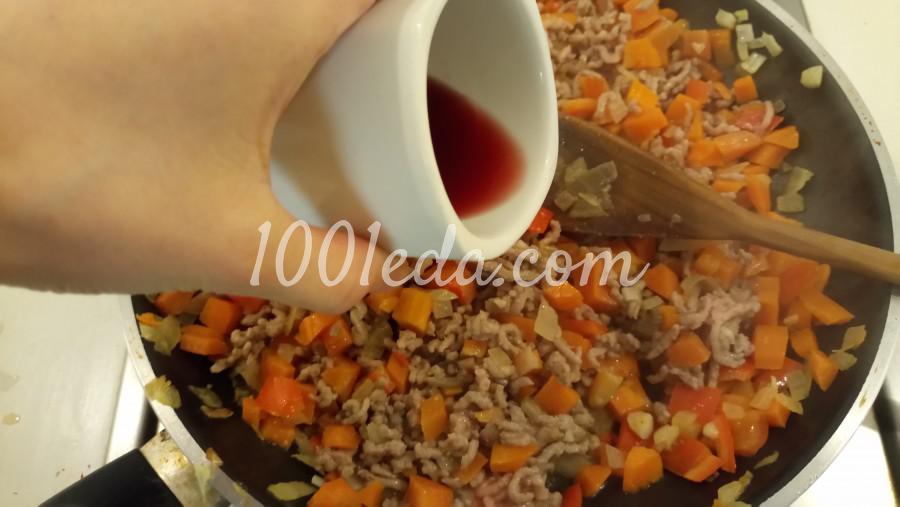Острый томатный соус с фаршем и паприкой для пасты: рецепт с пошаговым фото - Шаг №4