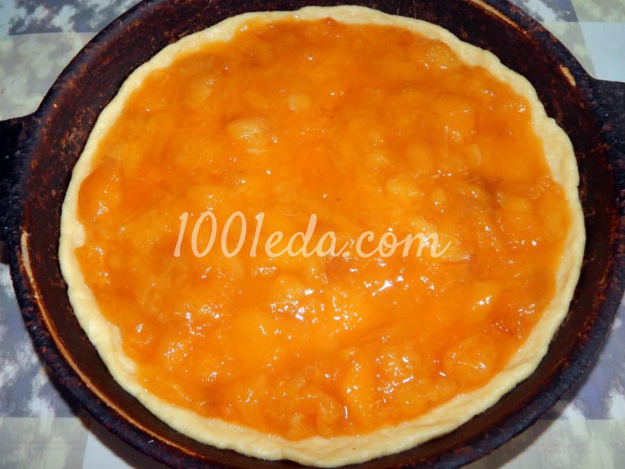 Открытый пирог с абрикосовым джемом: пошаговый с фото - Шаг №3