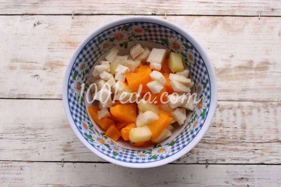 Овощи с фетой, запеченные в духовке: пошаговое фото - Шаг №2 Овощи с фетой, запеченные в духовке: пошаговое фото - Шаг №2