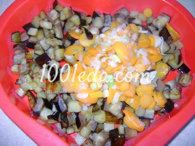 Овощная запеканка с баклажанами и цветной капустой: рецепт с пошаговым фото - Шаг №2