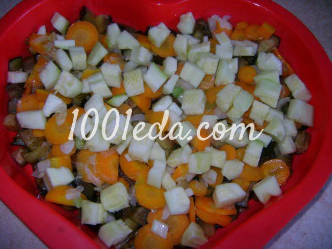 Овощная запеканка с баклажанами и цветной капустой: рецепт с пошаговым фото - Шаг №3