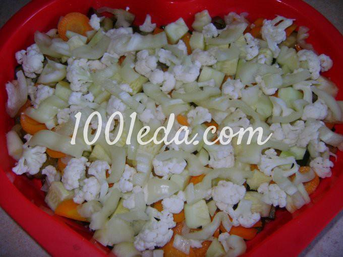 Овощная запеканка с баклажанами и цветной капустой: рецепт с пошаговым фото - Шаг №4