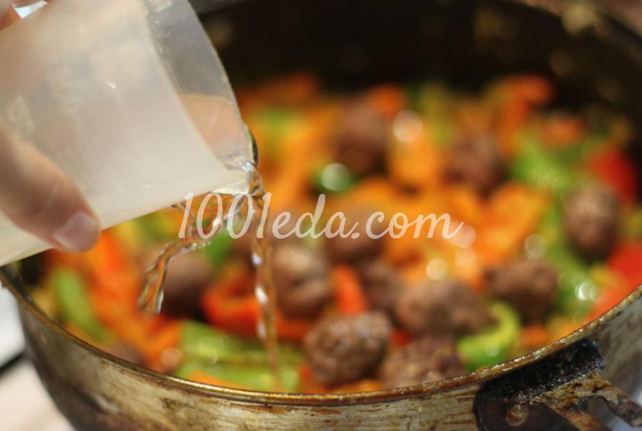 Овощное карри с фрикадельками: рецепт с пошаговым фото - Шаг №6