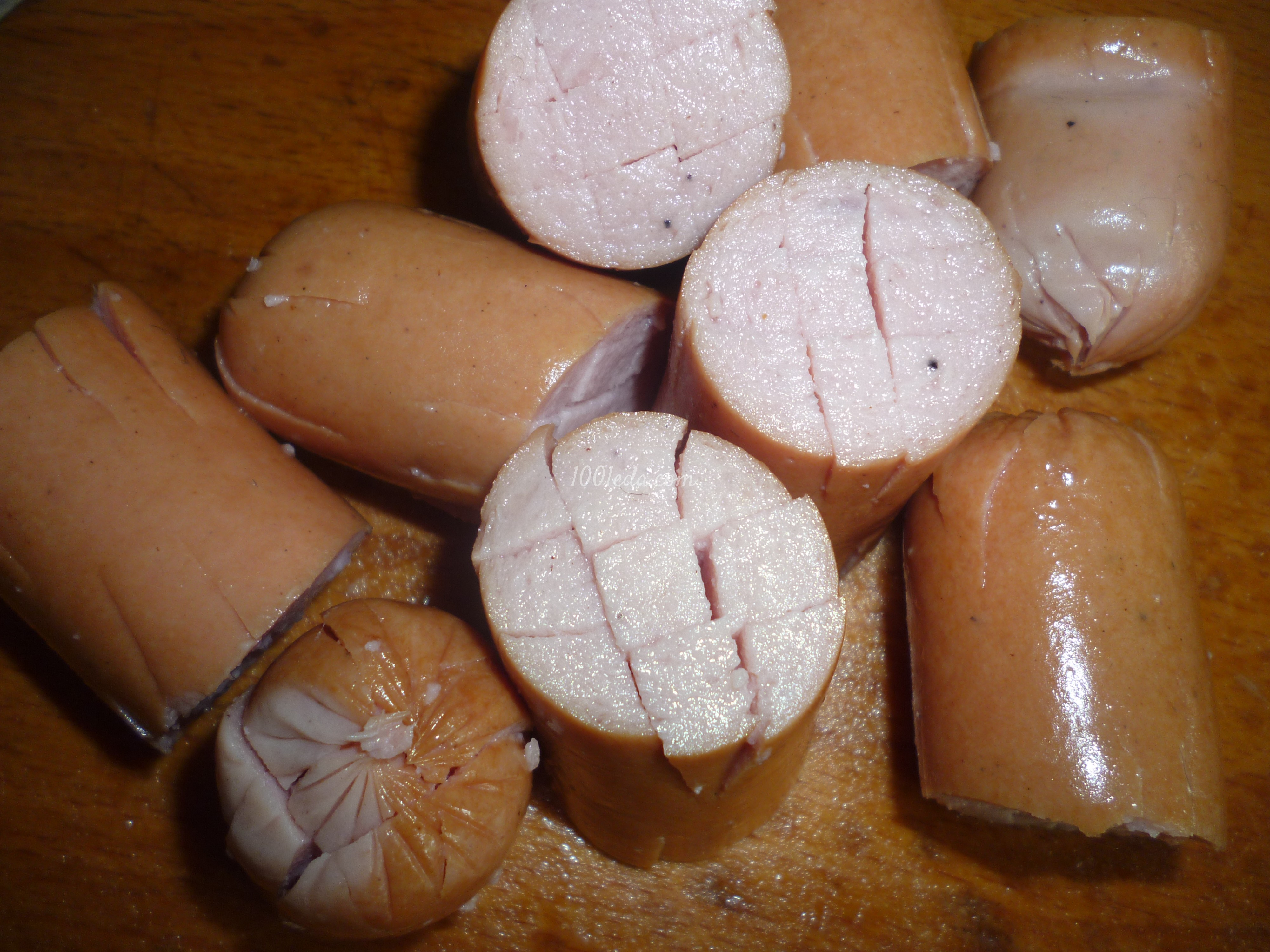 Овощное рагу с грибами и сосисками в горшочках: рецепт с пошаговым фото - Шаг №6