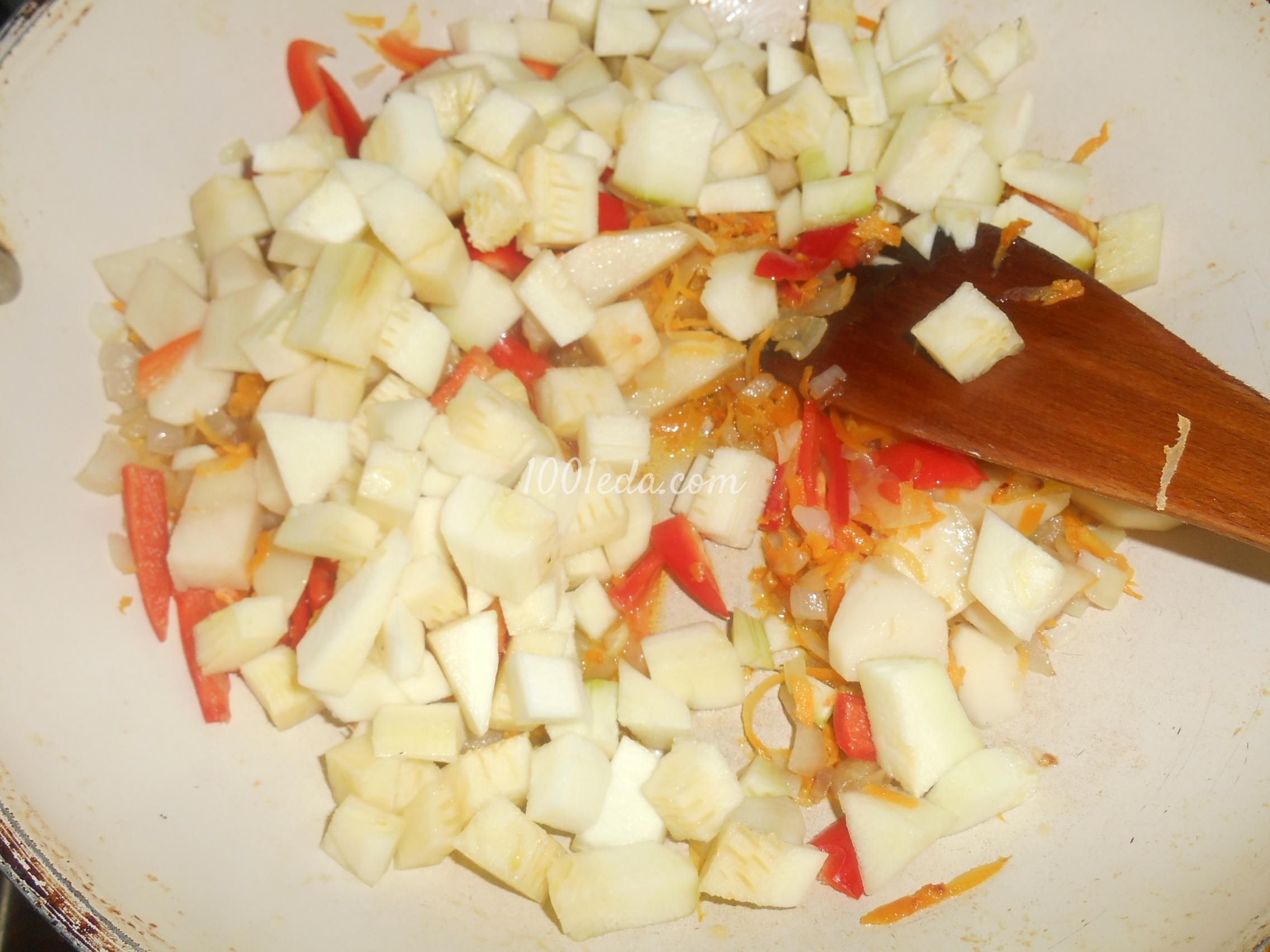 Овощное рагу с кабачками и картофелем: рецепт с пошаговым фото - Шаг №11