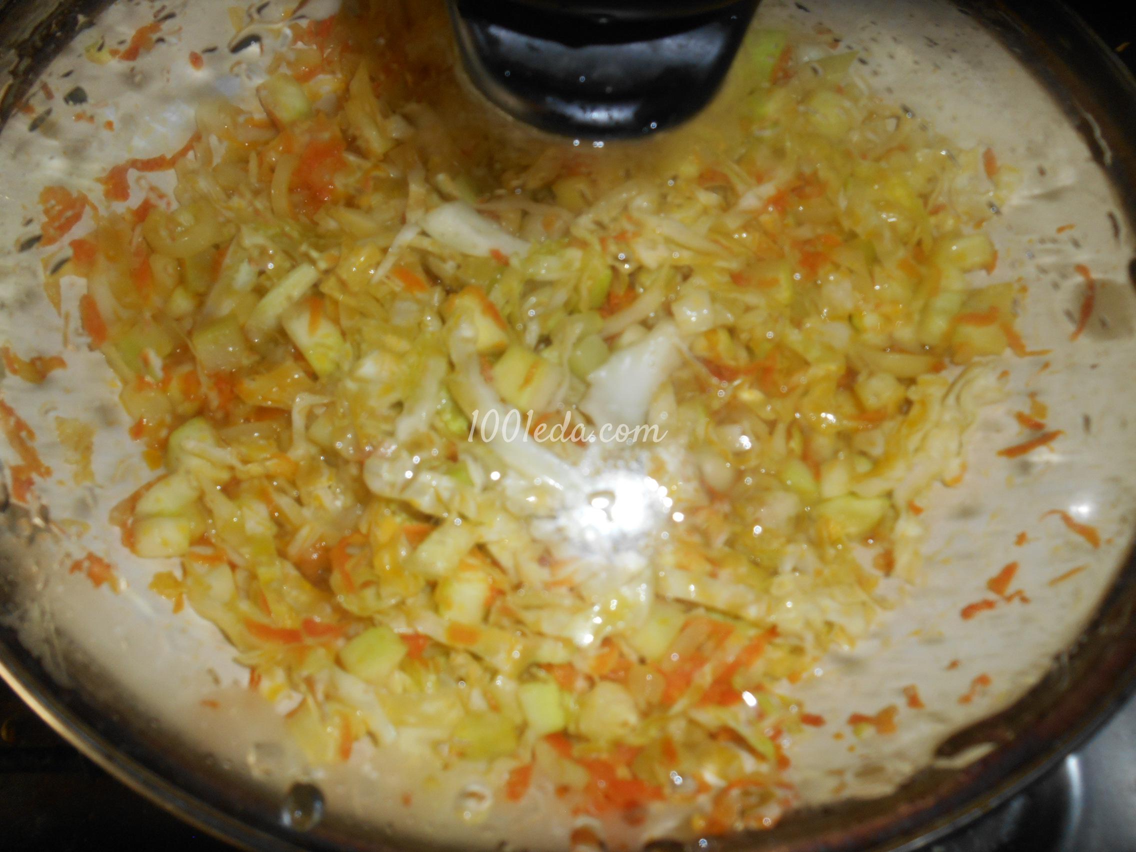 Овощное рагу с рисом и кабачками: рецепт с пошаговым фото - Шаг №12