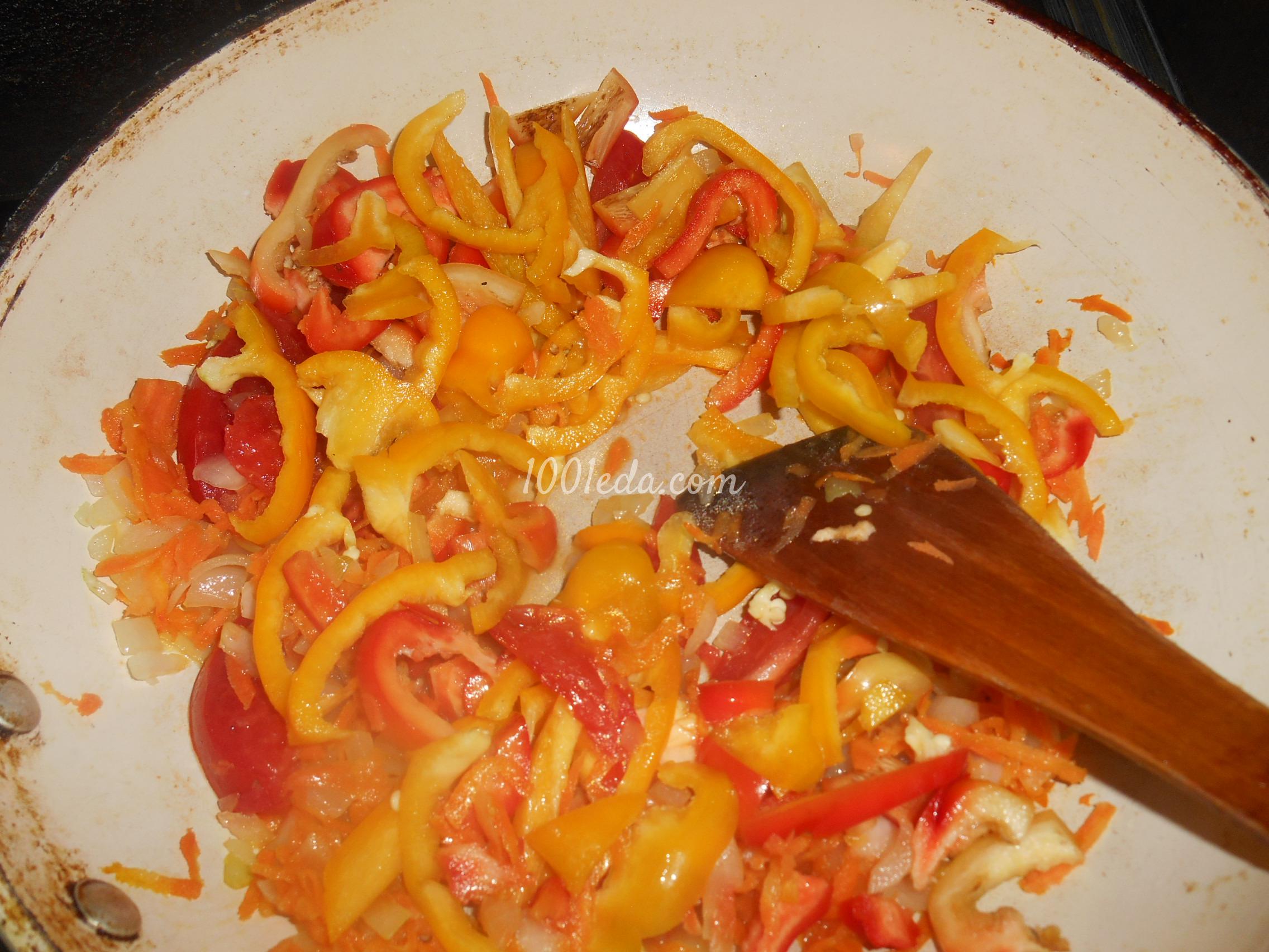 Овощное рагу с сосисками: рецепт с пошаговым фото - Шаг №10