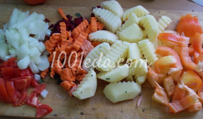 Овощное рагу с тефтелями и сметаной: рецепт с пошаговым фото - Шаг №2