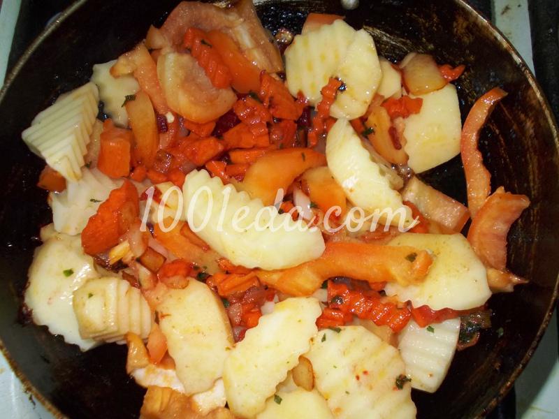 Овощное рагу с тефтелями и сметаной: рецепт с пошаговым фото - Шаг №4