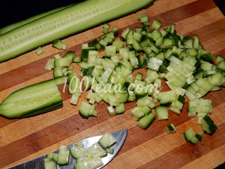 Овощной салат с жареным картофелем: рецепт с пошаговым фото - Шаг №4