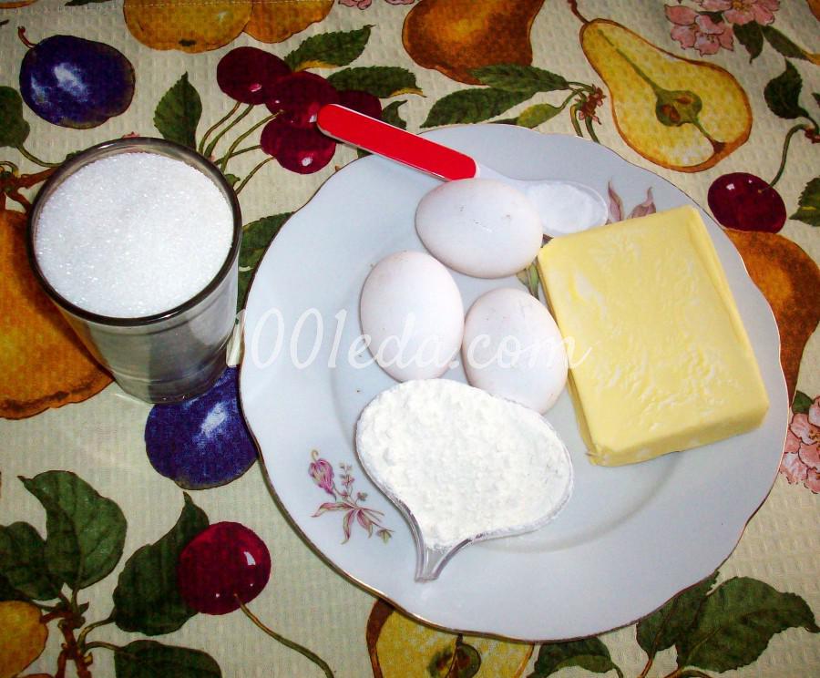 Печенье Хризантемы: рецепт с пошаговым фото - шаг №1