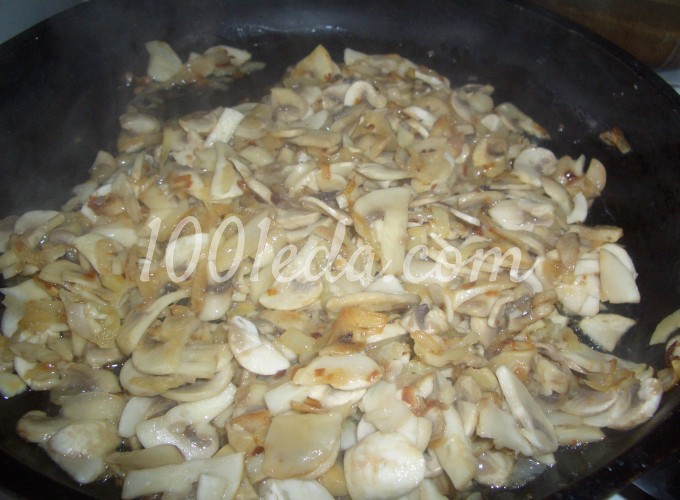 Печеночный салат с грибами: рецепт с пошаговым фото - Шаг №2