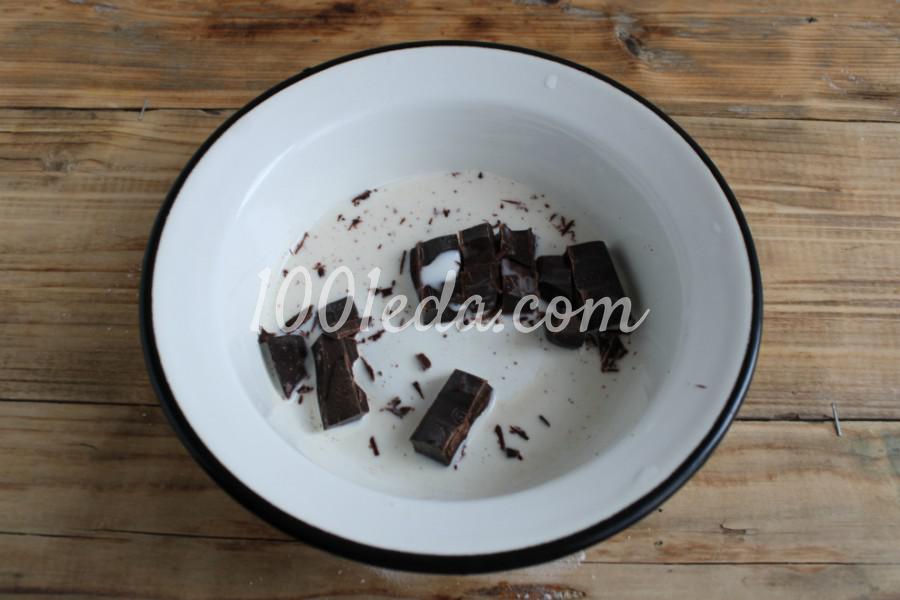 Песочное печенье с шоколадной глазурью: пошаговое фото - Шаг №4