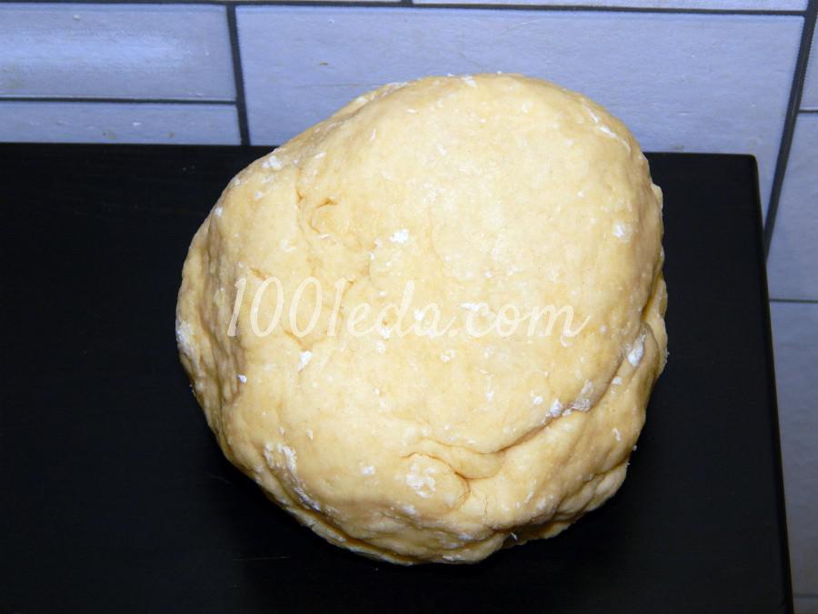 Песочный пирог с маринованной капустой и яйцом: рецепт с пошаговым фото - Шаг №3