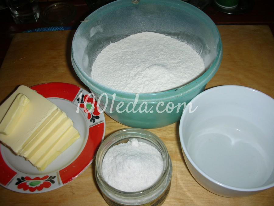 Песочный пирог с тыквой и яблоками: рецепт с пошаговым фото - Шаг №1