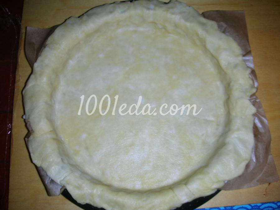 Песочный пирог с тыквой и яблоками: рецепт с пошаговым фото - Шаг №5