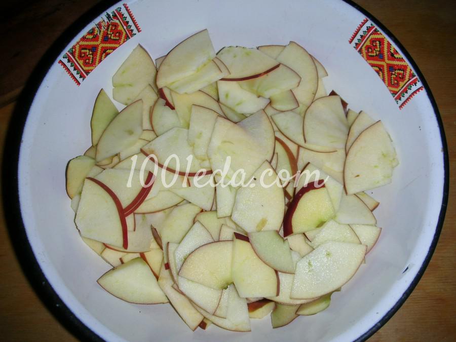 Песочный пирог с тыквой и яблоками: рецепт с пошаговым фото - Шаг №7