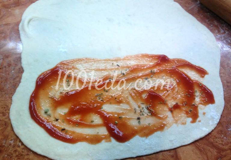 Пицца кальцоне: рецепт с пошаговым фото - Шаг №4