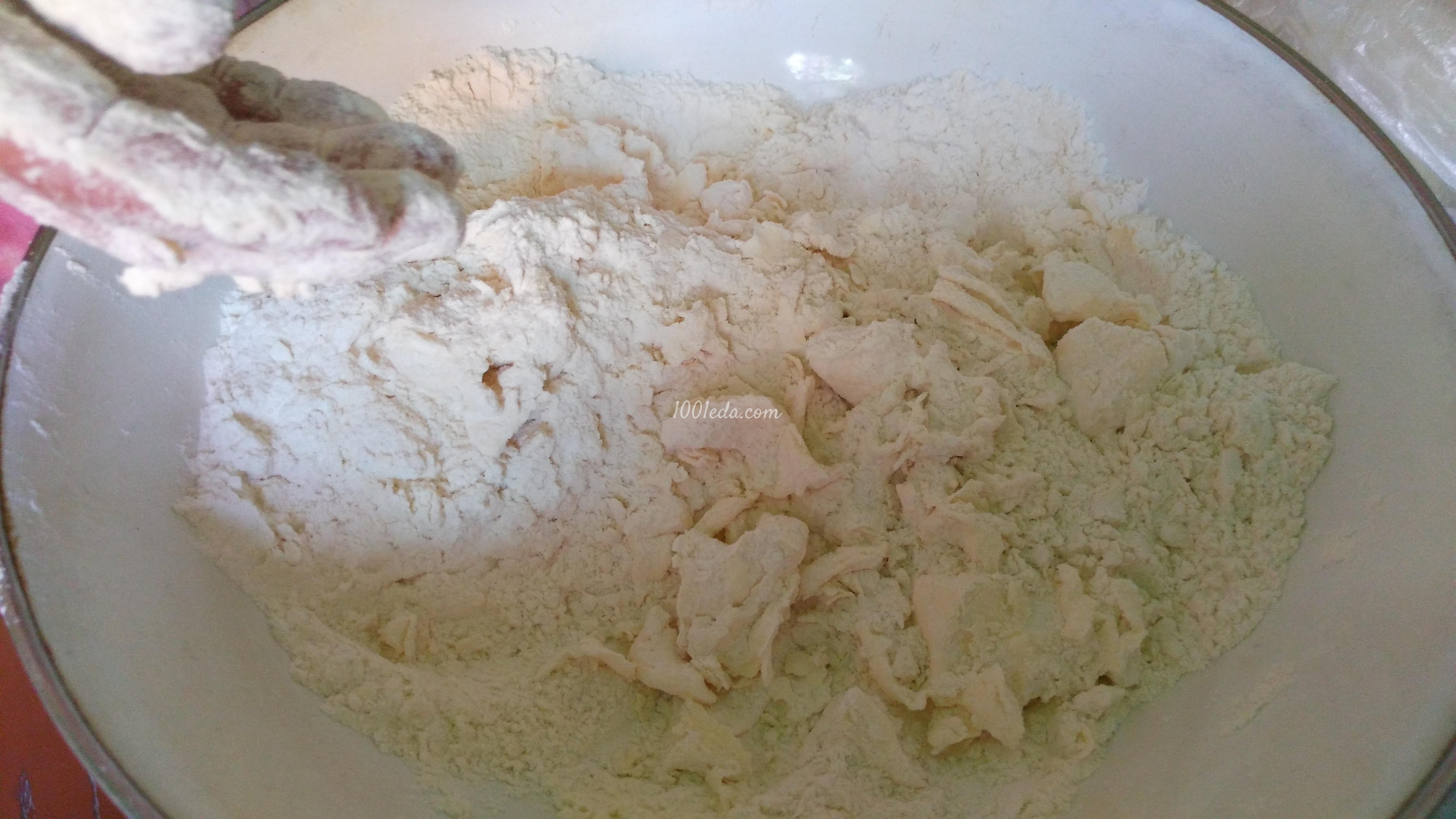 Пирог из песочного теста с картошкой, мясом и луком: рецепт с пошаговым фото - Шаг №3