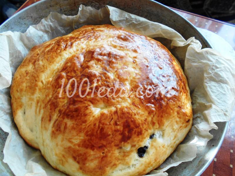 Пирог с изюмом – простой рецепт: пошаговый с фото - Шаг №5