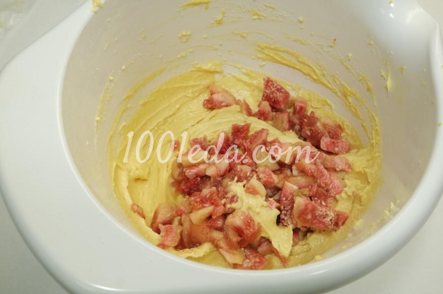 Пирог с миндальным кремом и инжиром: рецепт с пошаговым фото - Шаг №12