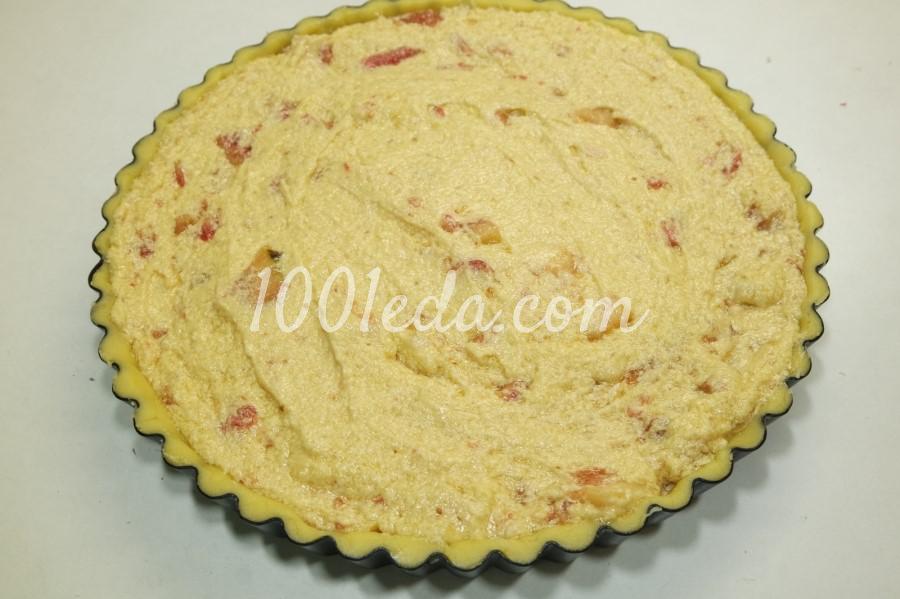 Пирог с миндальным кремом и инжиром: рецепт с пошаговым фото - Шаг №14