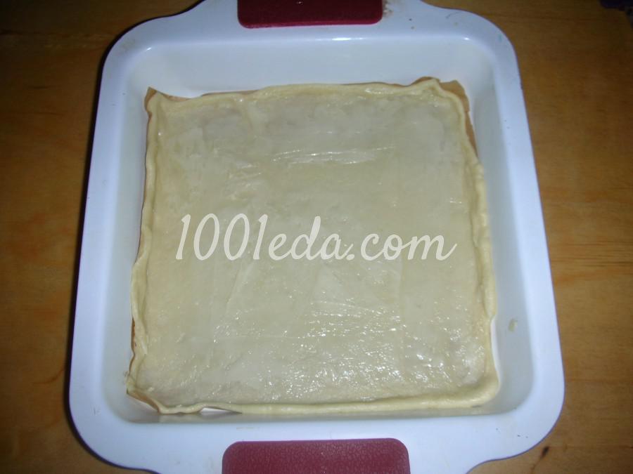 Пирог с сыром из сдобного дрожжевого теста: рецепт с пошаговым фото - Шаг №7