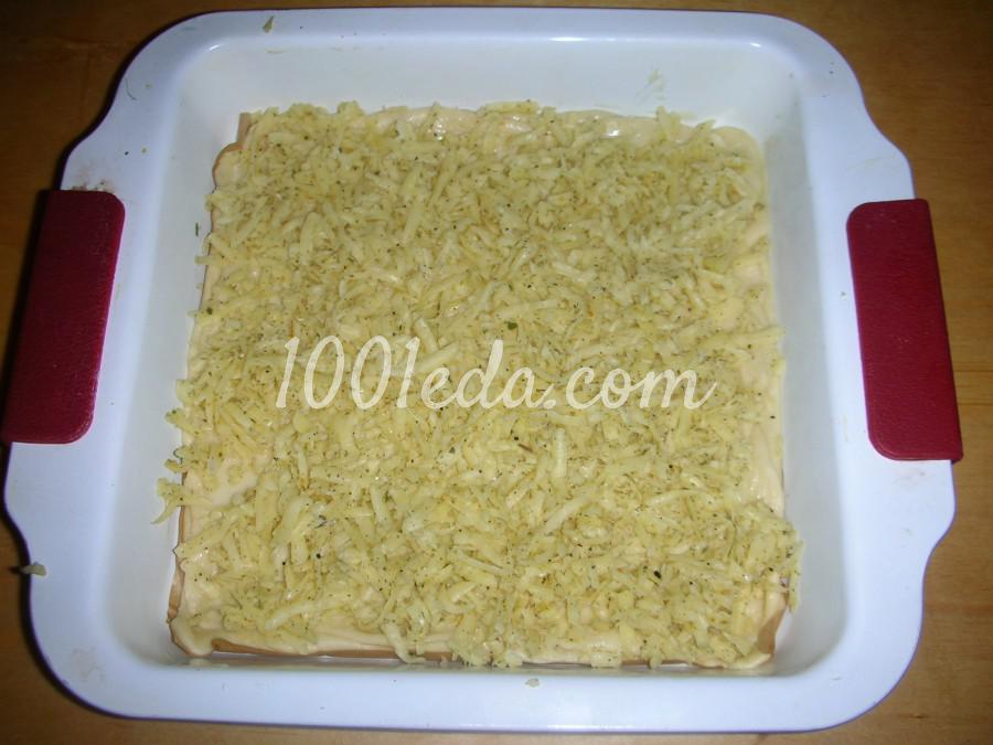 Пирог с сыром из сдобного дрожжевого теста: рецепт с пошаговым фото - Шаг №8