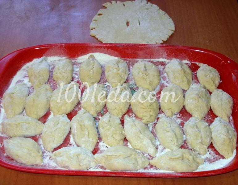 Пирожки на кефире с картофельной начинкой - Шаг №4