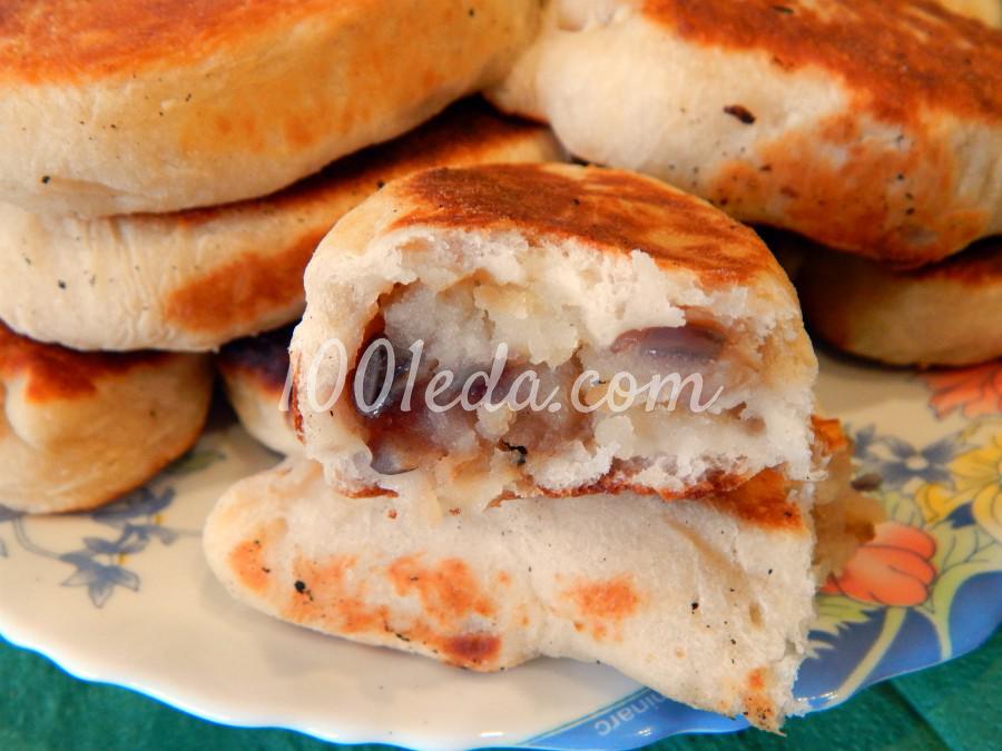 Пирожки с картофельной начинкой: рецепт с пошаговым фото - Шаг №7