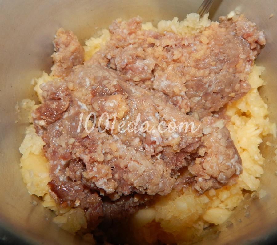 Тонкие пирожки с мясом и кабачком: рецепт с пошаговым фото - Шаг №6
