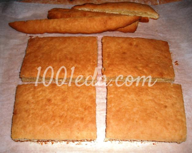 Пирожные песочные с малиновым заварным кремом: рецепт с пошаговым фото - Шаг №7