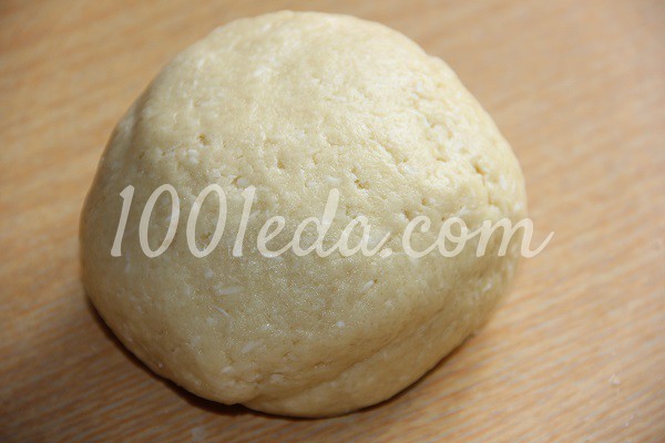 Постное кокосовое печенье: рецепт с пошаговым фото - Шаг №1