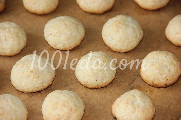 Постное кокосовое печенье: рецепт с пошаговым фото - Шаг №3