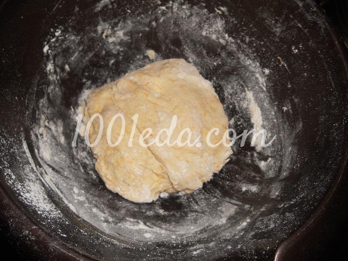 Постные дрожжевые пирожки с тыквой: рецепт с пошаговым фото - Шаг №7