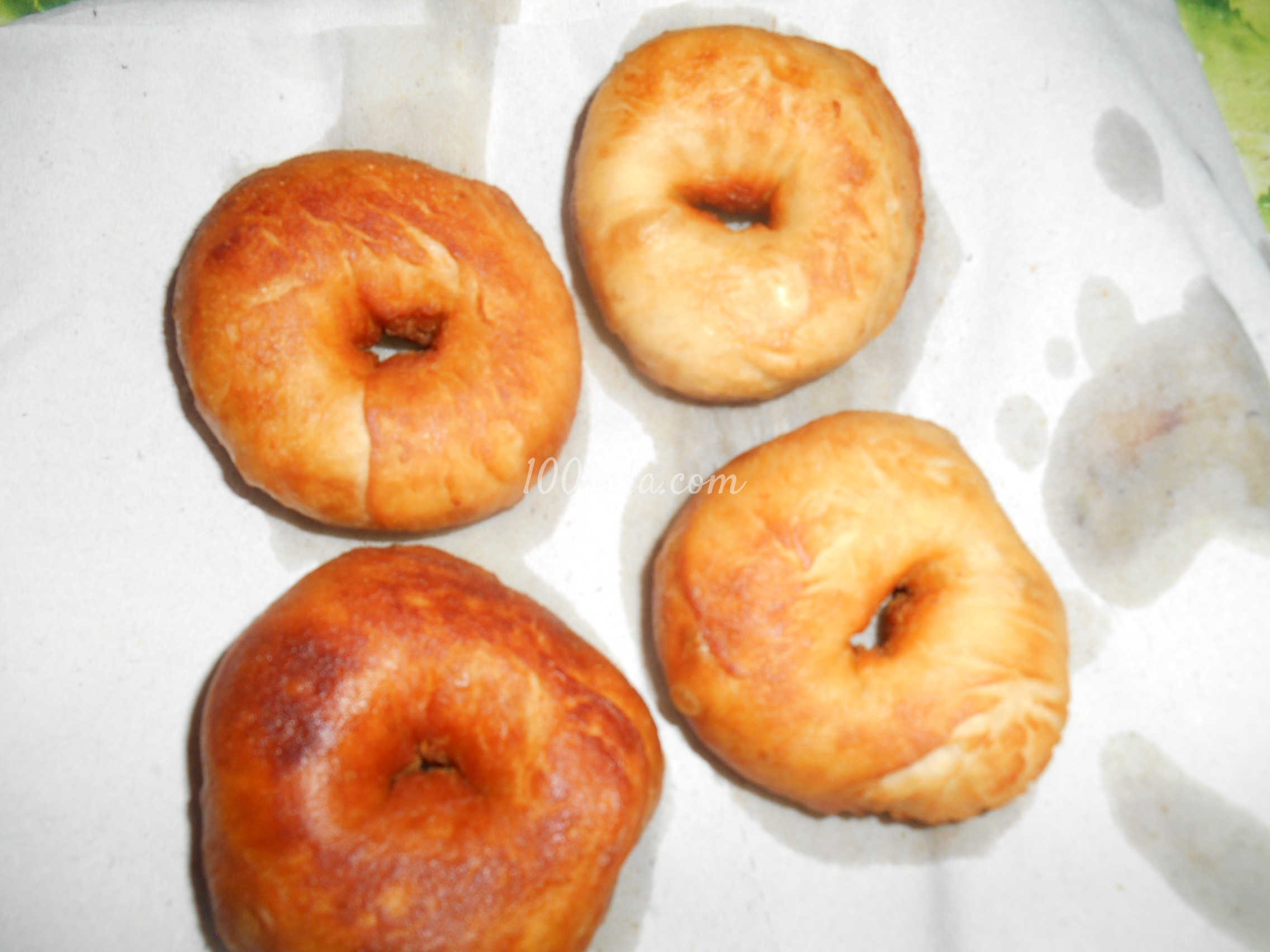 Постные ванильные пончики: рецепт с пошаговым фото - Шаг №6
