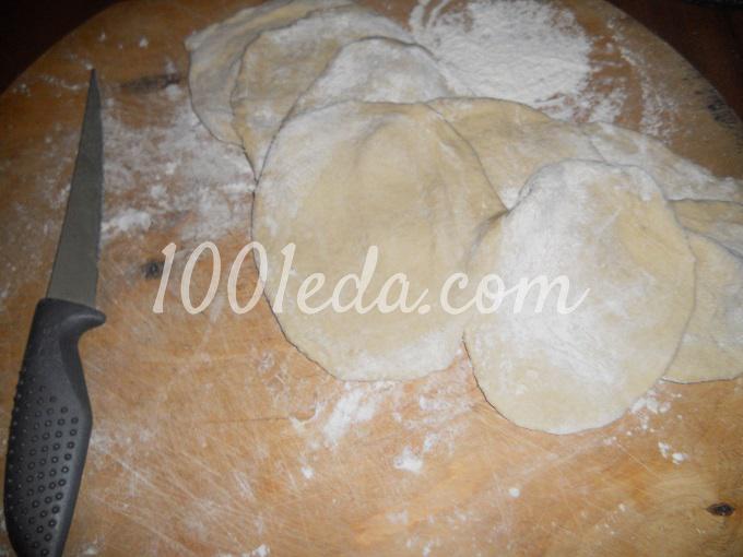 Постные жареные пирожки с картошкой: рецепт с пошаговым фото - Шаг №5