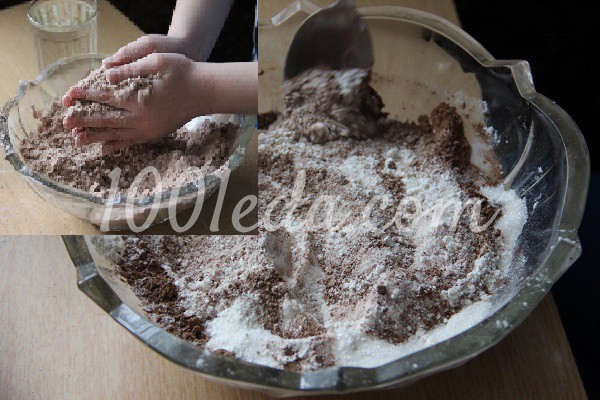 Постный шоколадный кекс: рецепт с пошаговым фото - Шаг №2
