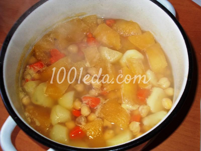 Постный суп-пюре Дхал с нутом: рецепт с пошаговым фото - Шаг №4
