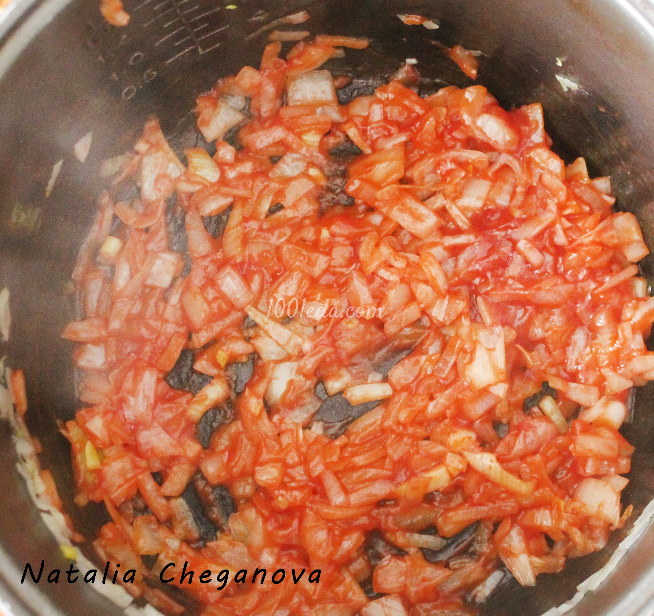 Постный томатно-рисовый суп в мультиварке: рецепт с пошаговым фото - Шаг №5